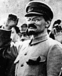 Leon Trotsky, jefe del Ejercito Rojo en 1917..jpg